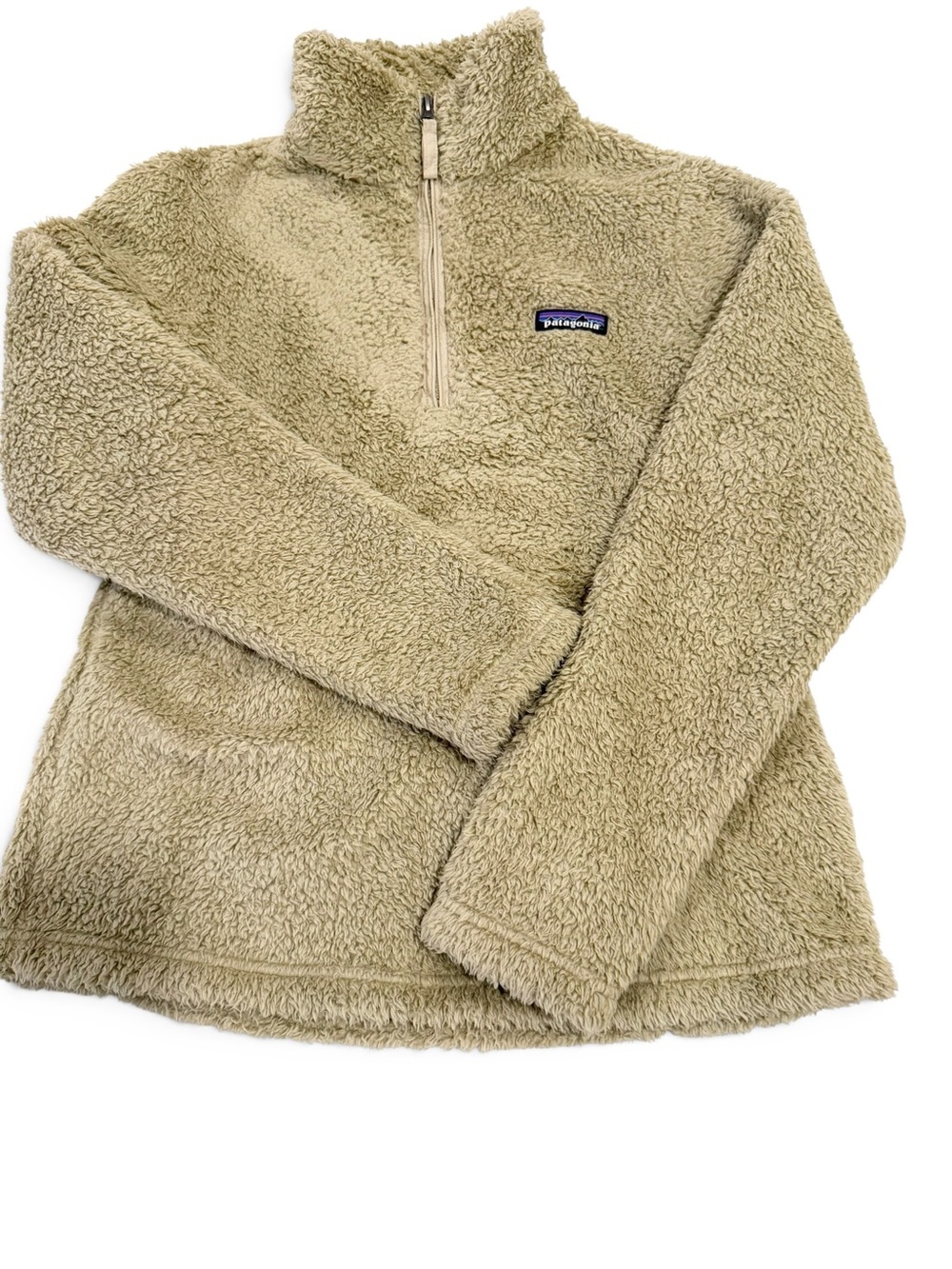 Patagonia Los Gatos 1/4-Zip Plush Cozy Pullover Top - Picture 5 of 9